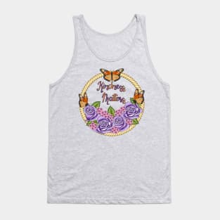 Kindness Matters - Roses And Hydrangea Tank Top